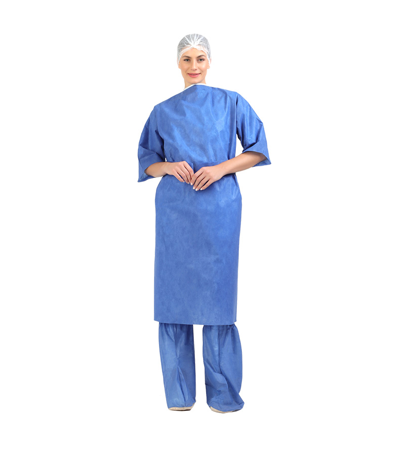 Short Sleeve Patient Gown 3